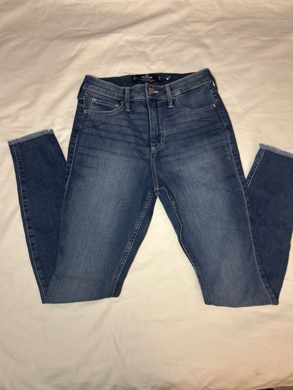 Hollister Skinny Jeans in Faded Blue
